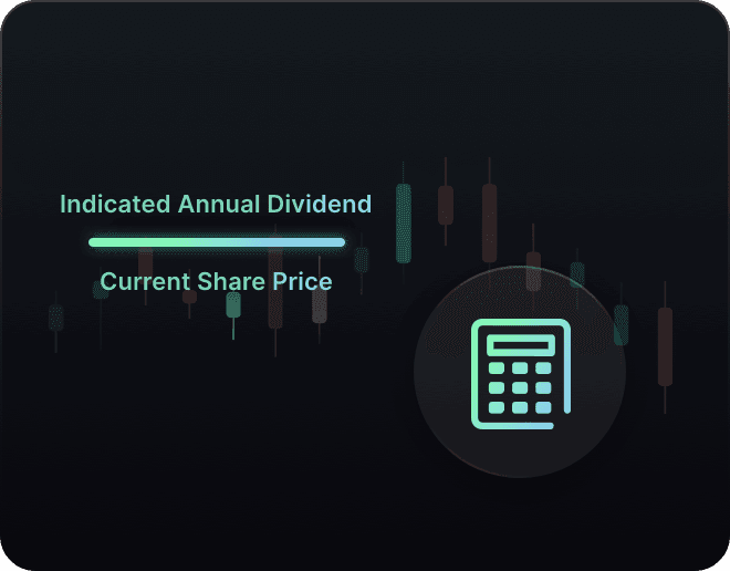 an image of dividend yield calculator step 2