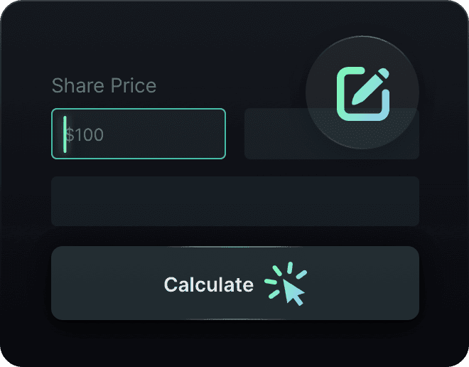 an image of dividend yield calculator step 3