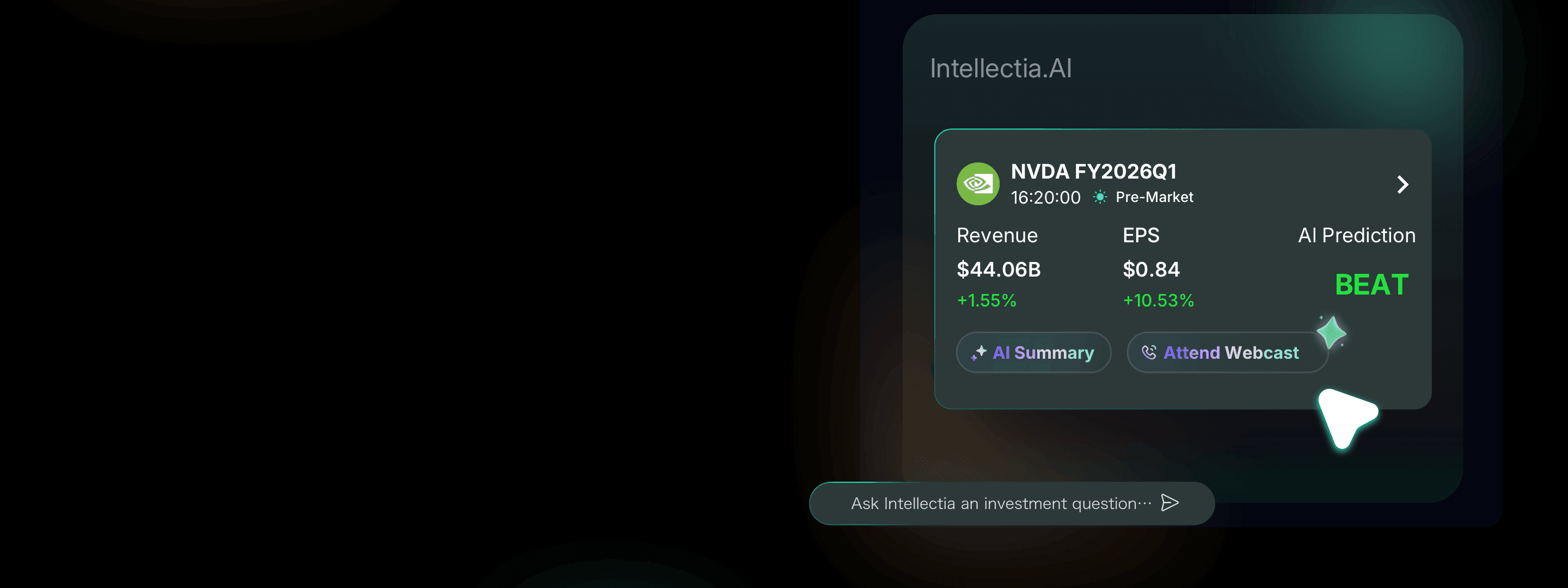 an image of tailored for earnings season