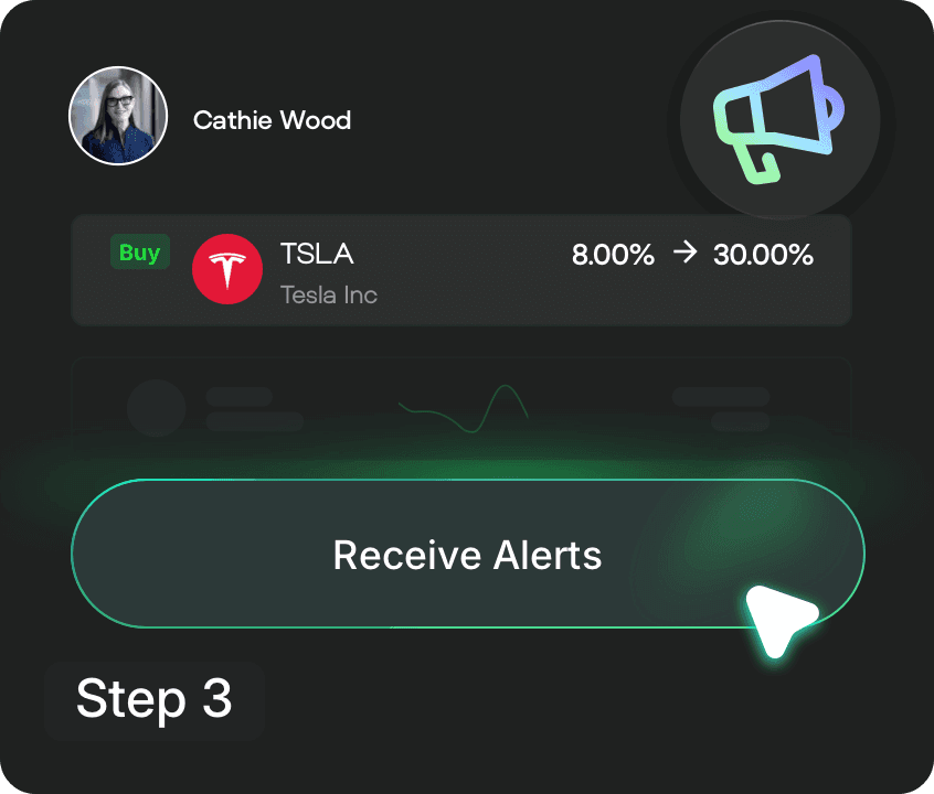 an image of Receive Alerts & Track Trades