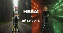 an image of Hesai Technology Partners with MOVIN to Launch Advanced Lidar Solutions