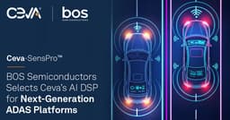 Ceva Partners with BOS to Accelerate ADAS Chip Development