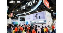 an image of Tuya Smart Unveils First AI Pet Companion Robot Aura at CES 2026