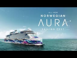 an image of Norwegian Cruise Line Launches Norwegian Aura, Largest Ship Set to Sail in May 2027