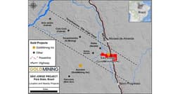 an image of GoldMining Reports Progress on 2025 Drilling Program