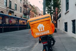 an image of GrubHub Eliminates Delivery Fees on Orders Over $50