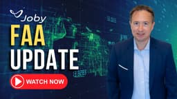 Joby Aviation Aims to Be First Certified Electric Air Taxi Company