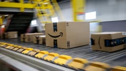 an image of Amazon's Stock Drops Ahead of Earnings Report