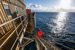an image of CO2 Set to be Sequestered Beneath North Sea Oil Platform