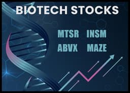 Biotech Stocks Reach 52-Week Peaks: MTSR, INSM, ABVX, and MAZE Drive Surge on October 30