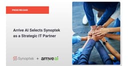 Arrive AI selects Synoptek as a Strategic IT Partner