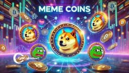an image of Top 6 Memecoins Signal Breakout Potential for 2026 Rally