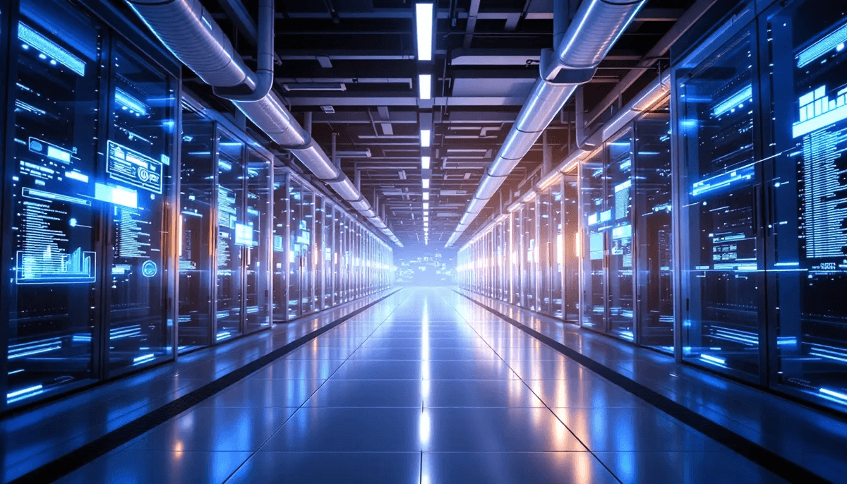 an image of data center infra