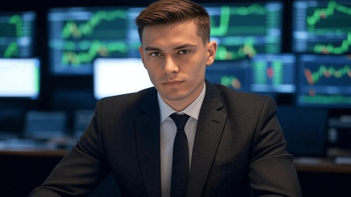 an image of a-millennial-white-male-looking-opportunities-best-stocks-under-$5-in-background