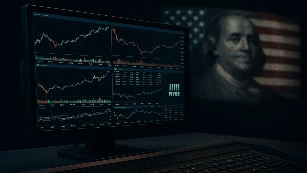 an image of an-image-showing-$100-stock-chart-american-flag-in-background