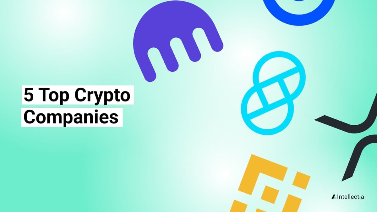 an image of 5 Top Crypto Companies
