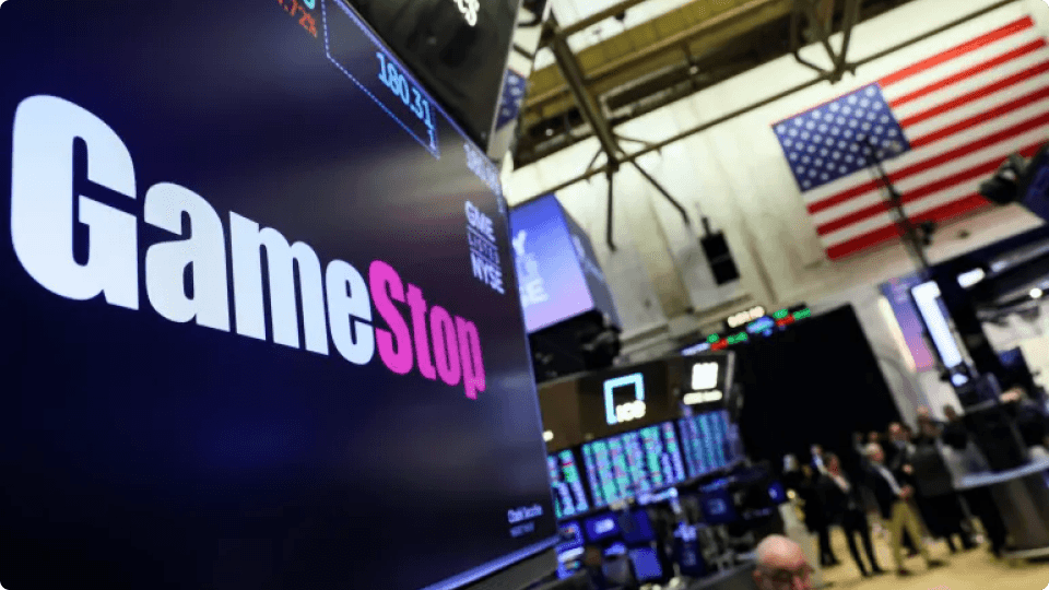 an image of Feature image of a laptop showing a stock chart