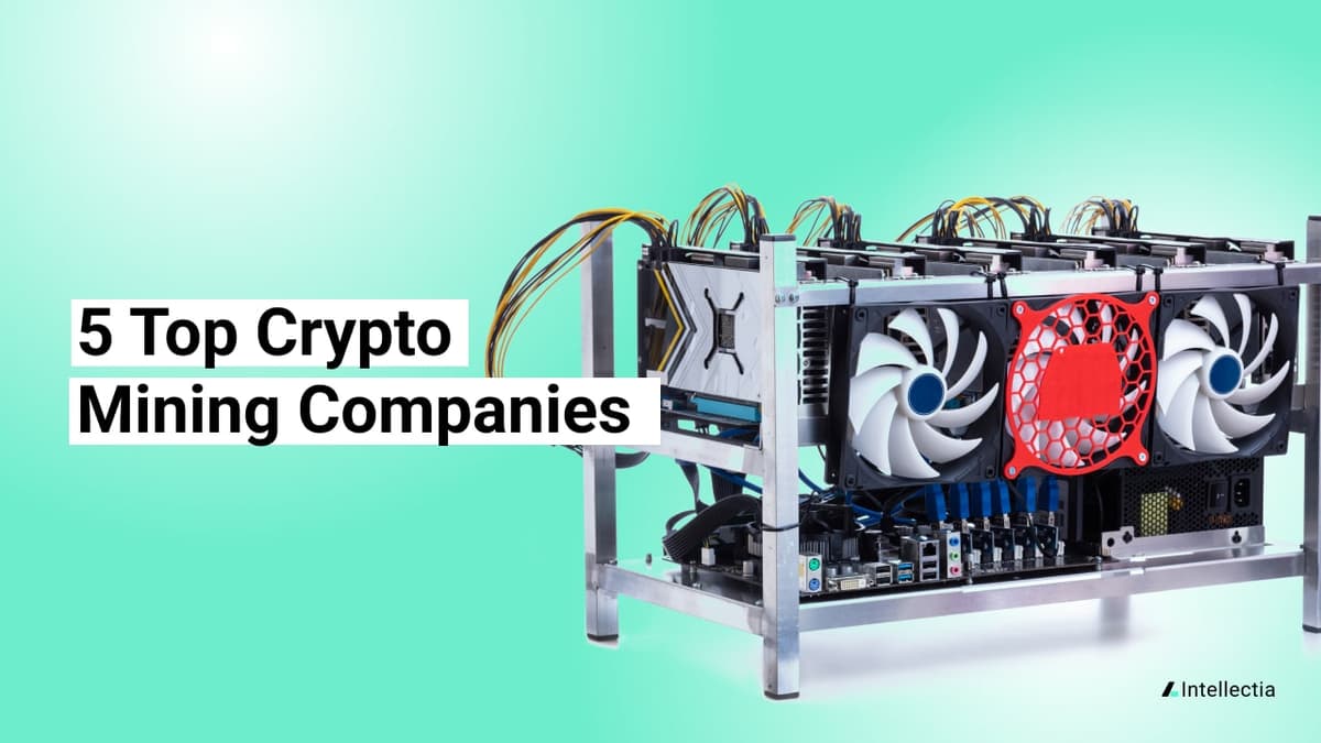 an image of 1280 x 720px 5 Top Crypto Mining Companies