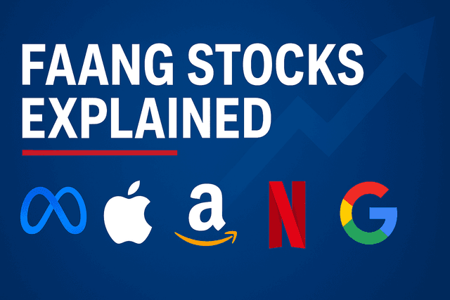 an image of FAANG stocks overview