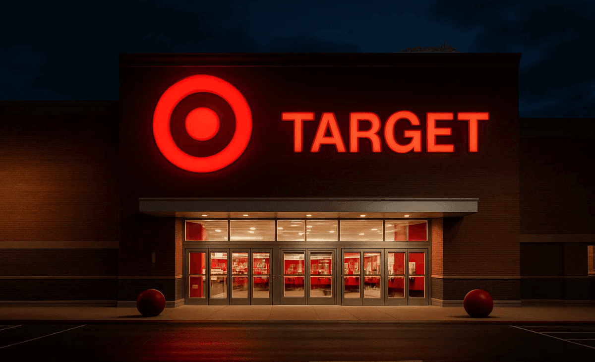 an image of an-empty-store-front-pointing-to-why-is-target-stock-falling