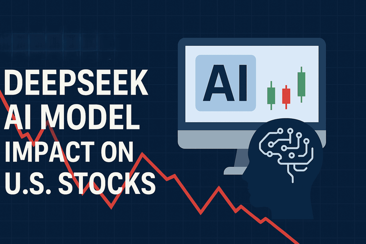 an image of DeepSeek AI model causing disruption