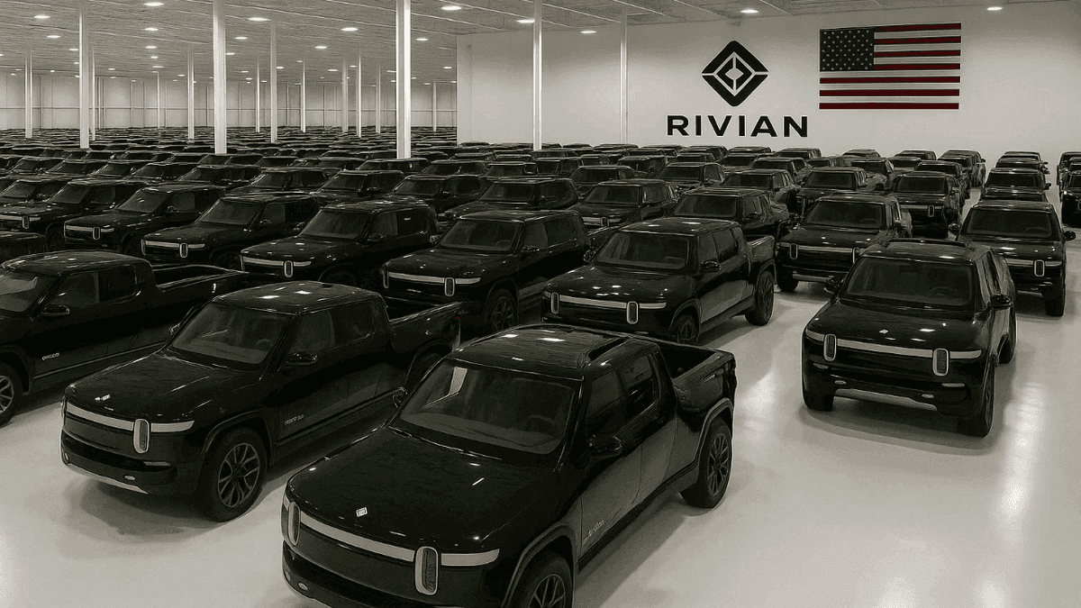 an image of an-image-showing-ev-line-up-of-rivian-automotive-a-good-stock-to-buy