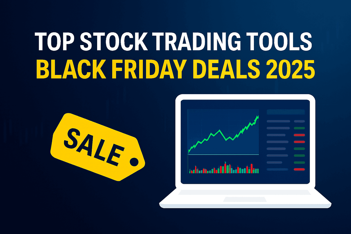 Top Stock Trading Tools Black Friday Deals 2025 Banner